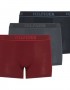 Tommy Hilfiger 3p TRUNK UM0UM03413-0U3, Σετ 3 Μπόξερ,  Deep Rouge Des Sky Mil Denim